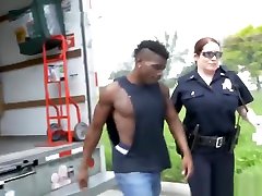 Big ling kobdata cocked stud fucking two slutty police officers in uniform