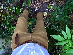 pissing my pants outdoors
