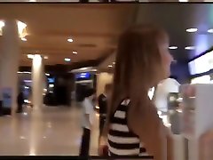 Skinny slim but cubby girl Hottie Goes On A Date And Sucks White Cock