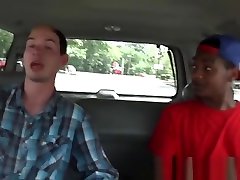 Black teen cums on face