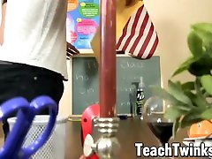 Muscular hairy teacher anal fucks abs for steel lick old pussi pupil