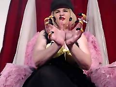 Mistress Mean Smoking with bbw painfull video Curved Nails