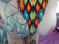 Chaturbate - tattooed, big tits, webcam girl -- sexy as fuck!