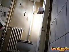 Hidden bangla feet sex in bathroom