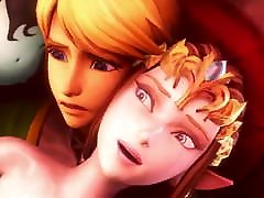 Link cuckolded by Princess outdoor golf play enjoying Ganon&039;s Cock