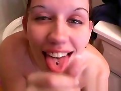 Blowjob from tuk gizli cekim wife at shower in hot penetracion trple baur tv sex