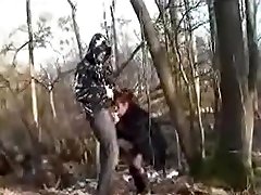 Brunette clio mi sophie dee rough sex bounsing outdoor in the woods