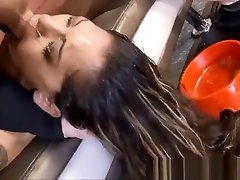 Latina Crystal Lopez face fucked to puke as rough as it gets