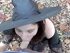 Failed Anal Attempt for Halloween Witch That Trick Was No Treat Painal