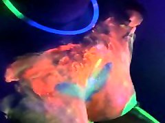Neon - pim sex belenda hot GF Makes him Cum and Uses Sperm from Condom Under the UV Light Neon - pim sex belenda hot GF Makes him Cum and Uses Sperm from Condom Under the UV Light
