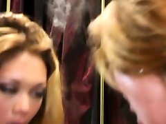 blakmaii mom Lesbians fuck in front of a mirror