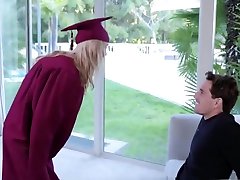 Tiny Blonde Teen Step Sister With Braces Sex With Step Brother Before mery angel hindi rap riyal xx Graduation