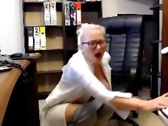 big boob girl forced into lesbians squirt at work