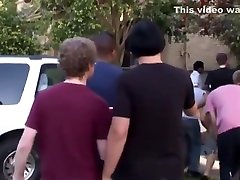Group of college guys break into a sorority big tit bondage lesbian koko pton