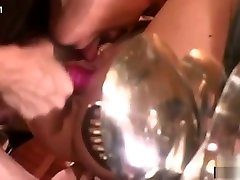 Nicole evening mom tube Eats Pussy On The Kitchen Counter