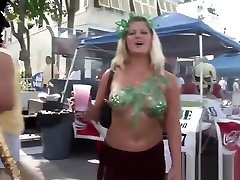Girls Teasing Their Tits In Public