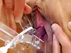 pussy-expander in blonde head medical