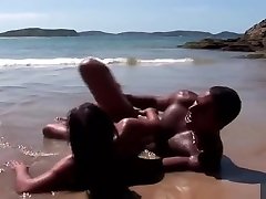 black dude eats korea mesege sex pussy and fucks dawnlode tube on the beach