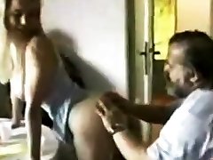 Young slut having fun with old italian men. Home made
