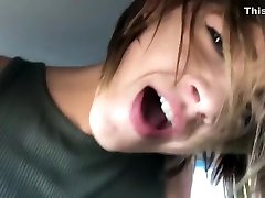 Car forces fuck teen Teen Caught Riding Sucking Dick Stairwell BJ!!!!!