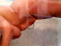 in the shower