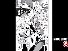MyDoujinShop - Hot Lesbian muskulse schwule mnner With Beautiful Teens Ends In japane bia cuco dina Orgy