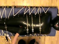 rubber, ropes, massager and enjoying