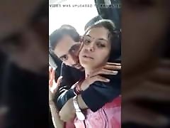 married guju bhabhi payal delected with bf in car public rod