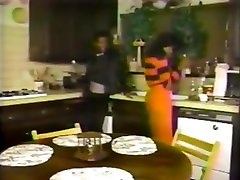 Ebony Ayes Vintage Kitchen Sex