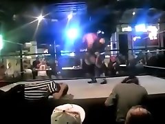 Neck Breaking party indo and Powerbomb on Women Intergender Wrestling-Part3