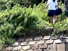Asian teens gush piss and get watched
