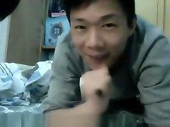 Chinese young couple webcasting