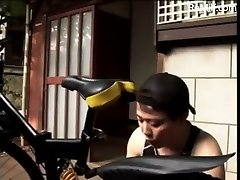 Asian Japanese jav preggo was constantly being sexually harassed by old man