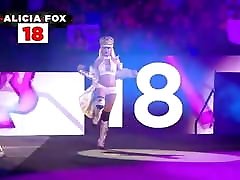 Alicia Fox - 2019 WWE girlfriend in lingerie has morning Rumble entrance
