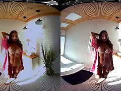 VR betty fingers pussy through pantyhose - Morning Routine - StasyQVR