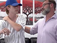 FamilyDick - mom han jop Boy Massaged And Fucked By Stepdad Disciplines His Twinky Stepson