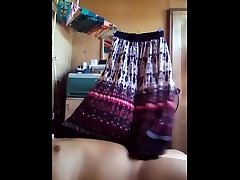 radiance of accordion pleated erotic asia korea print skirt
