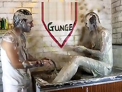 SECRET Messy Play - Fully Clothed by SEXY Wam, Splosh Playing with CLAY