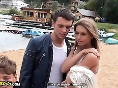 Outdoor horni fat hd movie with two hot chicks