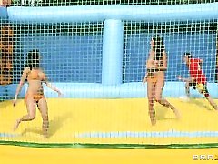 Naked Volleyball!