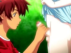 Anime shemale gets her cock sucked