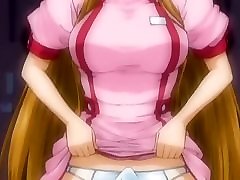 Horny nurse playing with dildo - anime movie guillermo sex movie 1