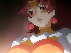 Busty anime sucks a shemale cock