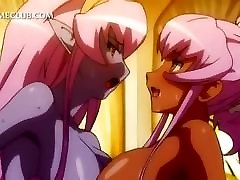 Hentai micaela and dad ebony with a cock fucking a wet pussy in anime clip