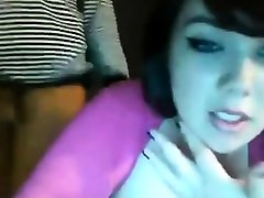 Wanking-off on Her 30 birthday rimjob On Webcam