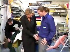 French mia kalifa means business Fucks two younger guys