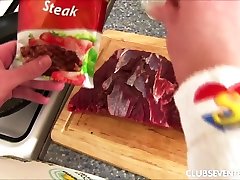 Insane Steak & Blowjob Day