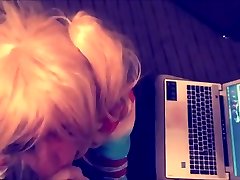 Suicide share wife three some Harley Quinn crossdresser suck and swallow