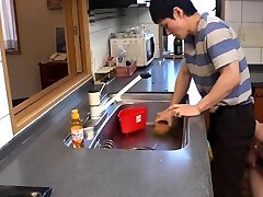 Japanese Hot Mom Fucked Every Home Rooms By Stepson