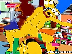 Simpsons scharfe biester im gruselschloss porn